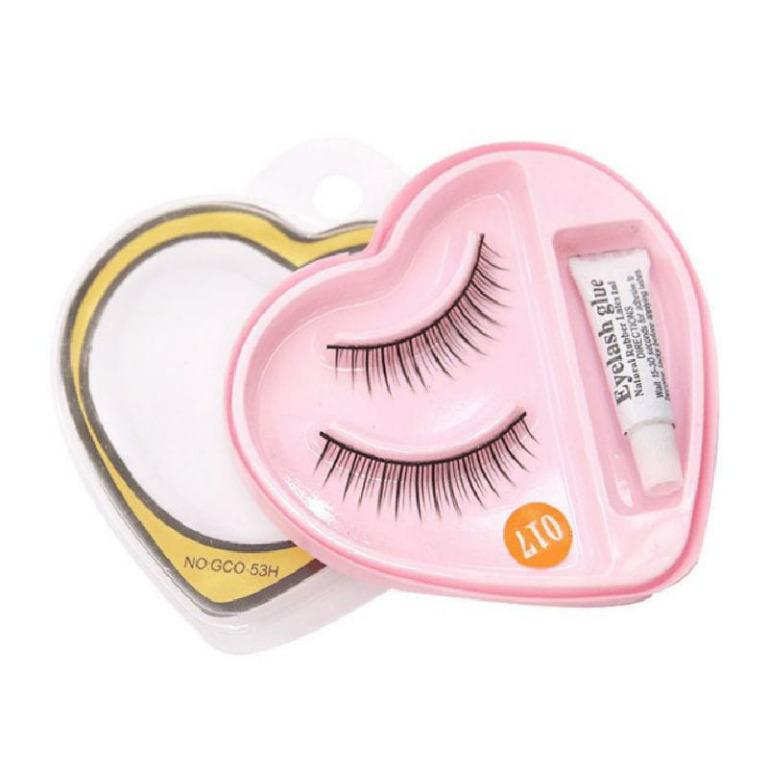 [COD] Eyelash Bulu Mata Palsu Bonjour + Free Lem Varian Warna Random