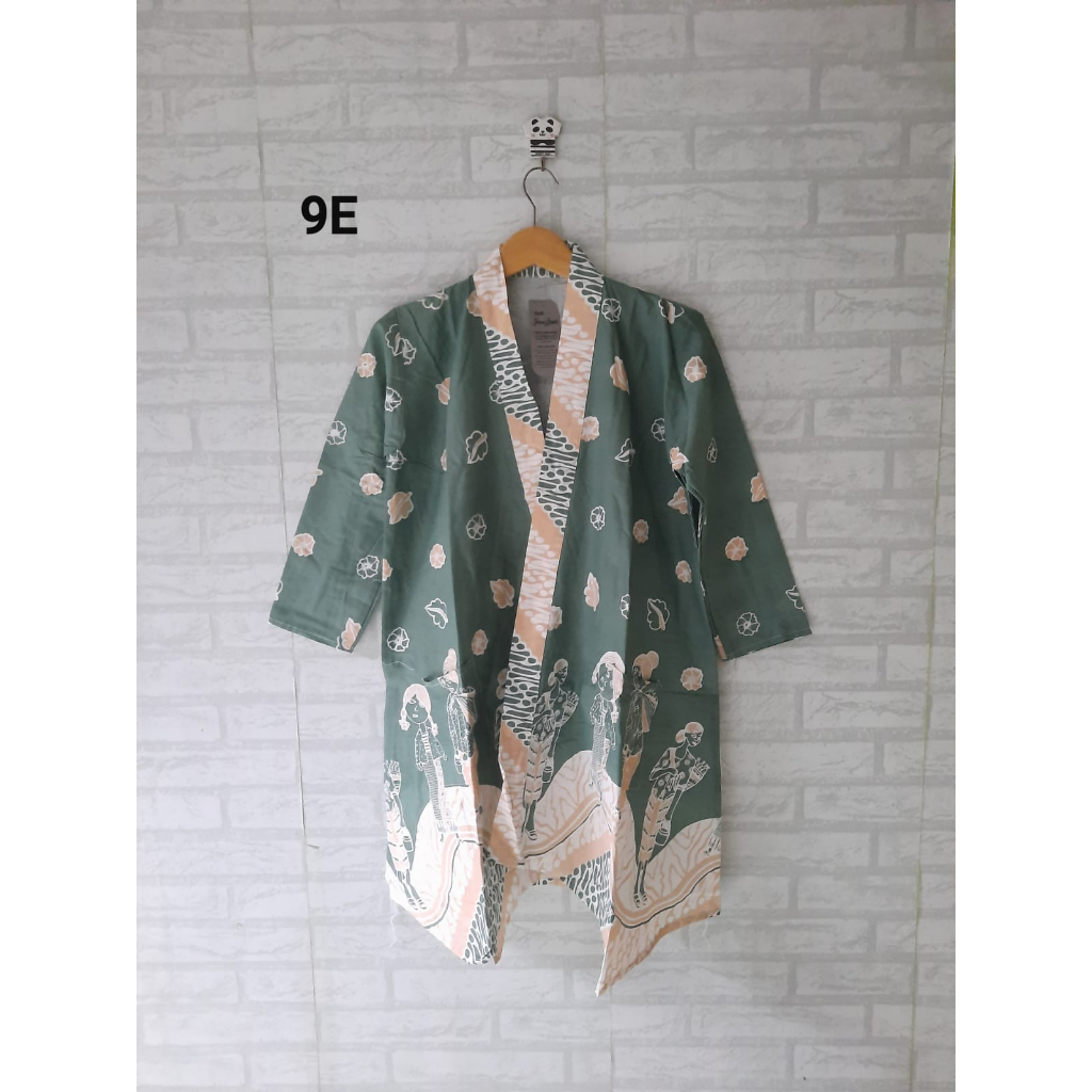 vest outer/ rompi  batik  berlengan