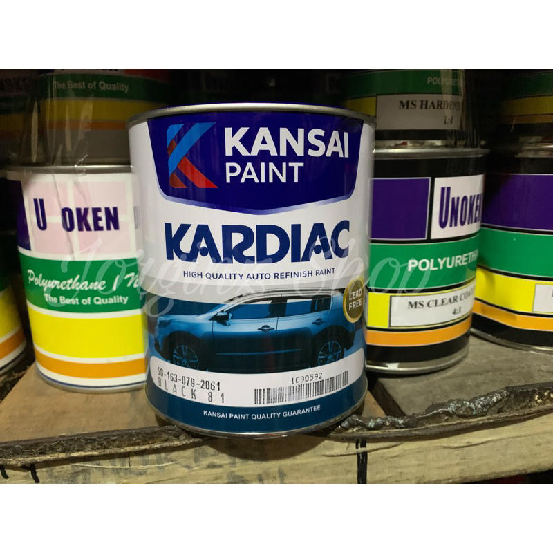 KANSAI PAINT CAT KARDIAC BLACK 81 1 LITER