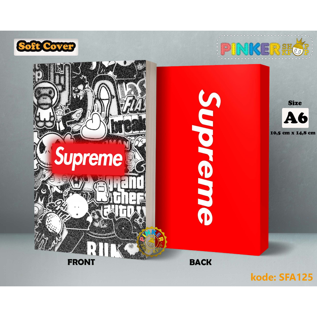 

(SFA125) Pocket Note supreme Softcover A6/A55 Buku Tulis catatan Notes Agenda Planner Jurnal