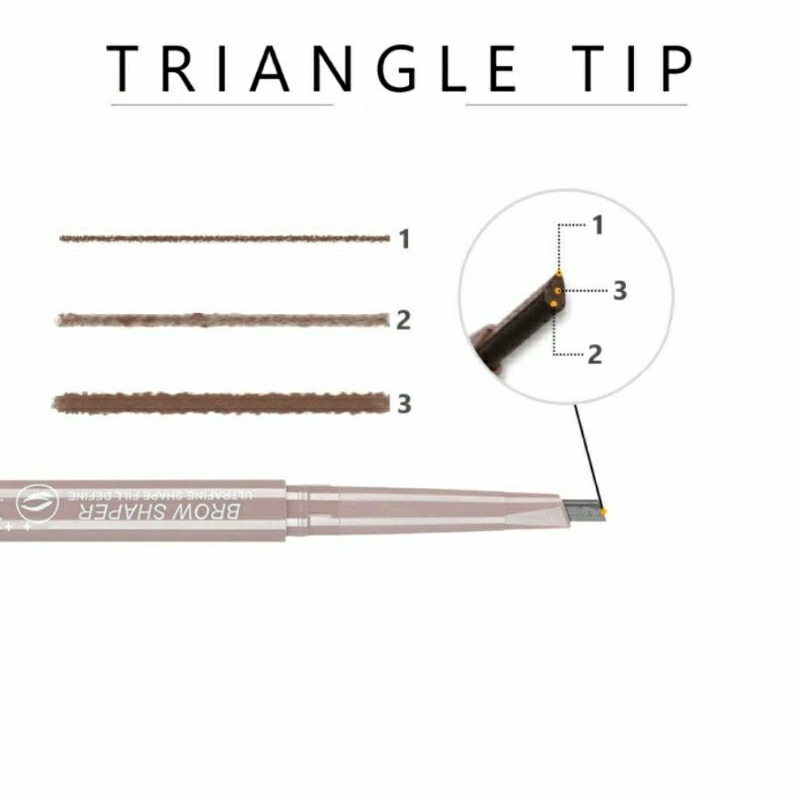 EYEBROW PENCIL LAMEILA | TRIANGLE TIP WATERPROOF