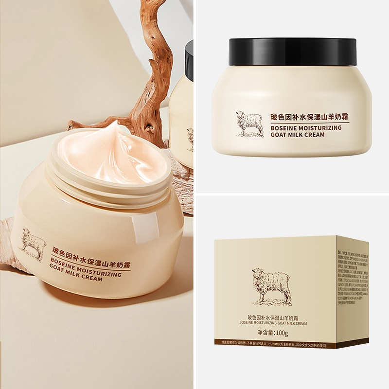 【COD】Krim Susu Kambing Goat Milk Anti-Aging and Moisturizing Cream Perawatan Kulit