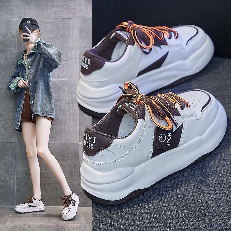 Sepatu Import Wanita Sneakers Putih Korea 1055