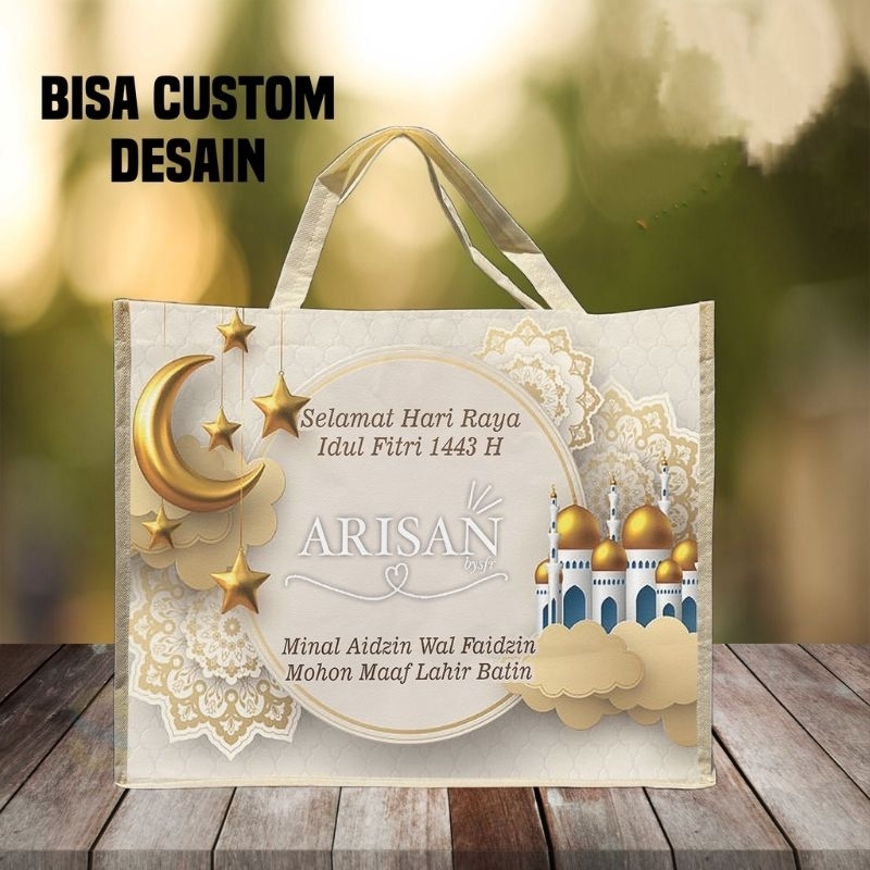 

Goodie Bag Parcel Lebaran/Tas Idul Fitri Custom Desain