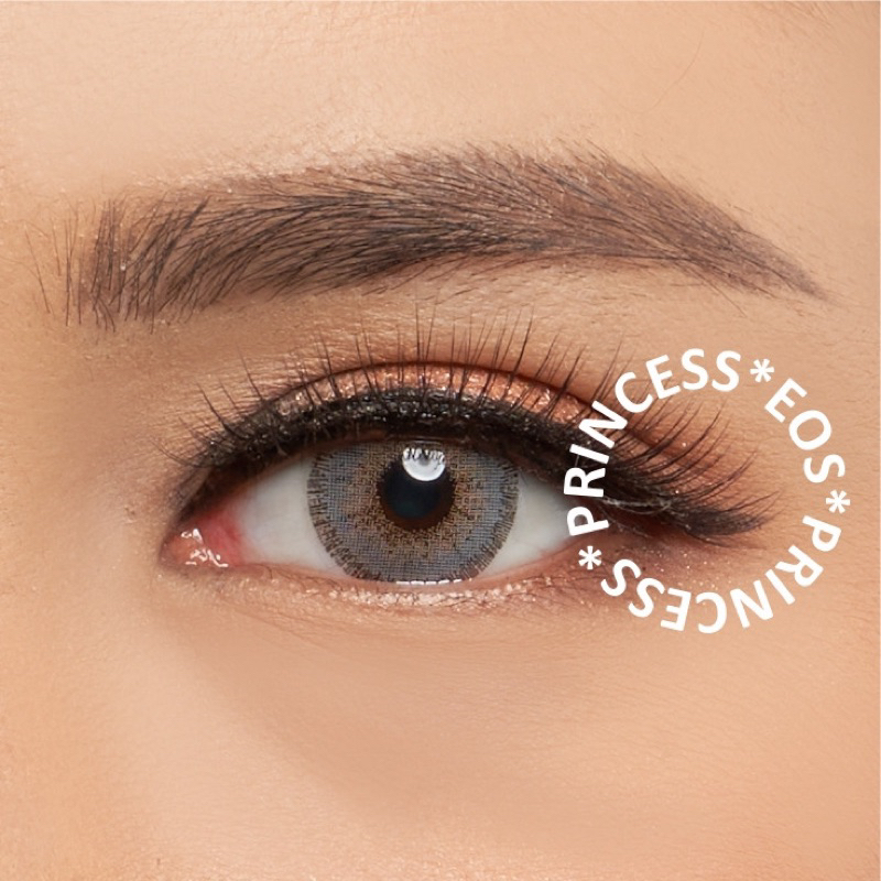 Softlens EOS Sole 3Tones Gray / Grey / Abu Normal Minus Beda Minus