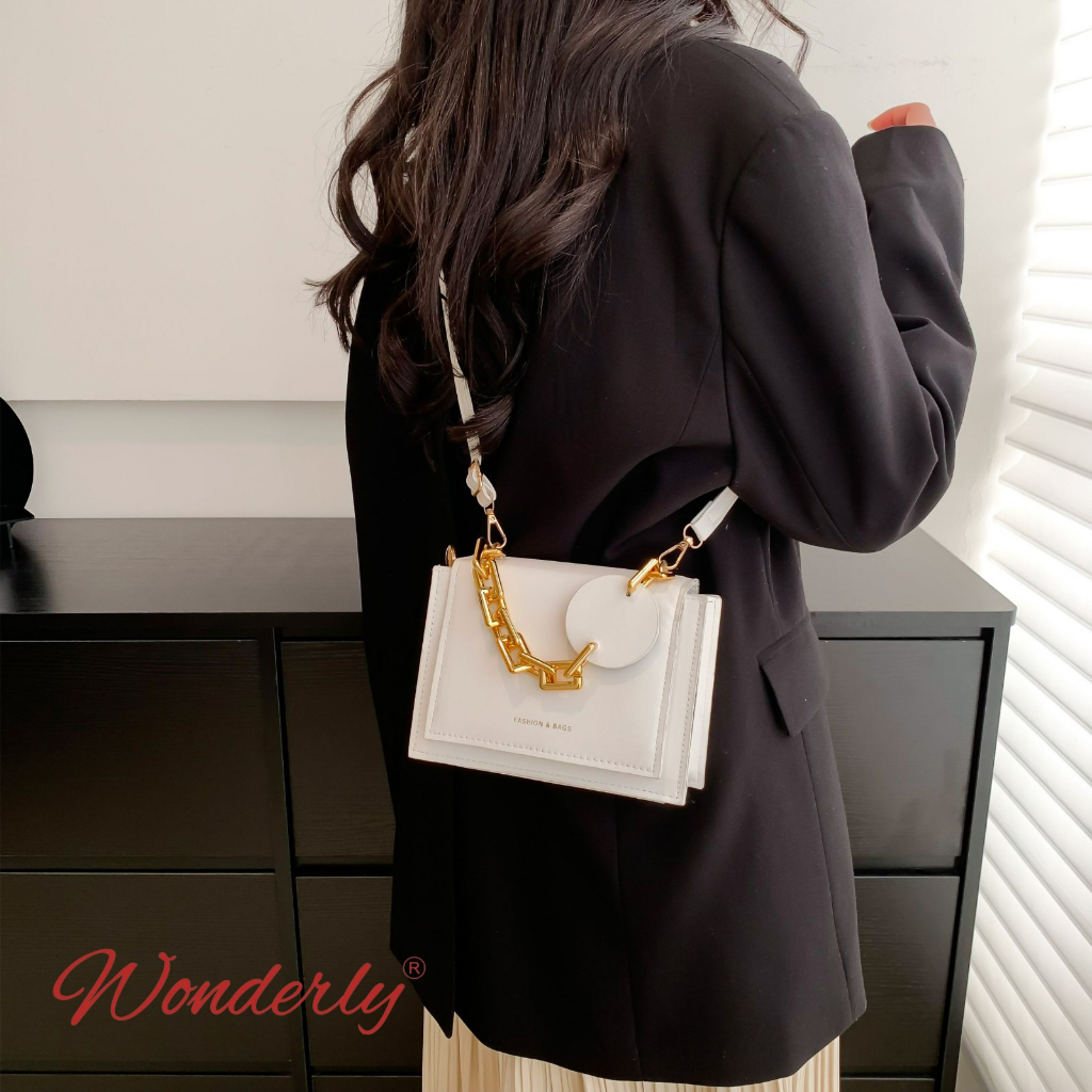 TAS SELEMPANG WANITA MINIMALIS PREMIUM WONDERLY TC09