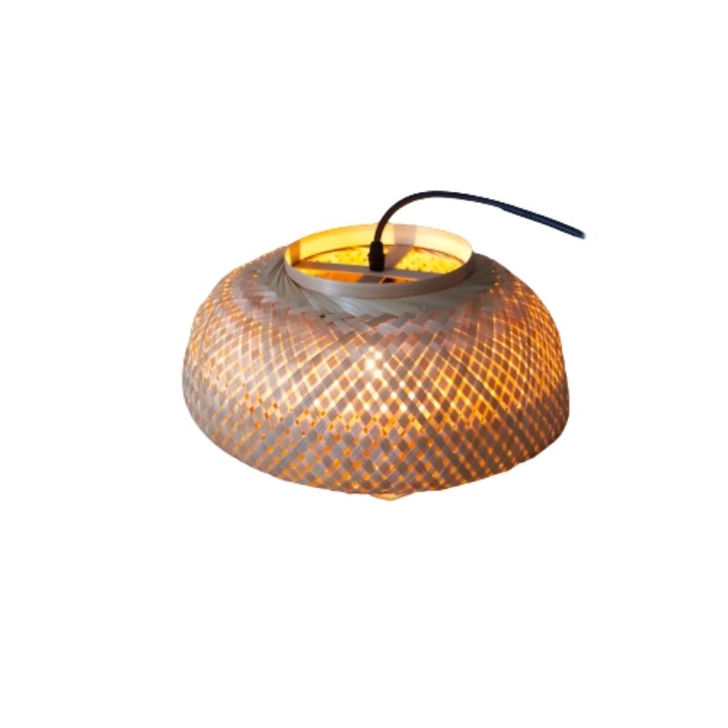 lampu gantung bambu mangkok diameter 33 cm YL 677