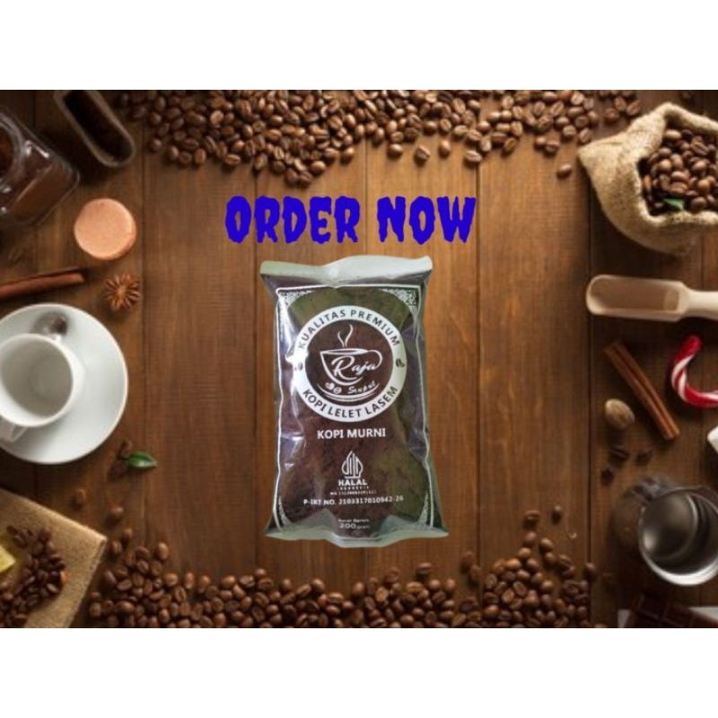 

KOPI LELET LASEM REMBANG RAJA SRUPUT KOPI MURAH KOPI KEKINIAN 200 GRAM