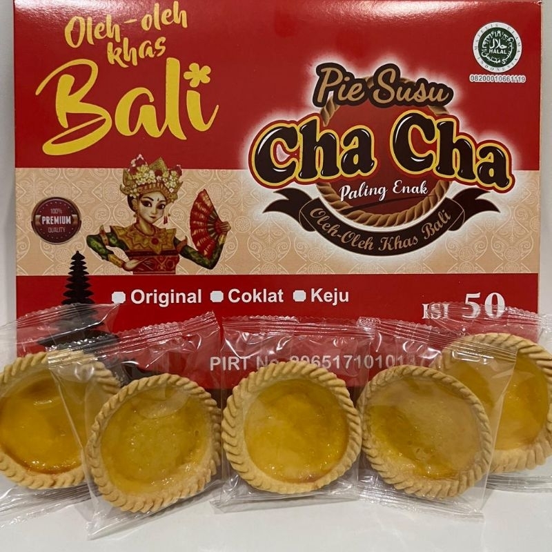 

pie susu cha cha 50pcs original coklat keju