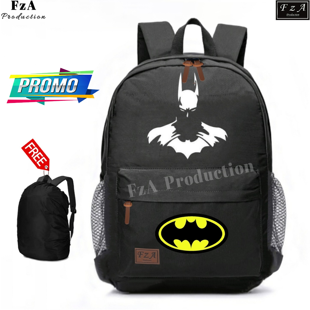 FzA Official -Tas Ransel anak laki laki - Tas Ransel Anak Sekolah - Tas Ransel Sekolah anak laki-laki anak perempuan Backpack Sekolah Anak [ High Quality ] - FREE RAINCOAT