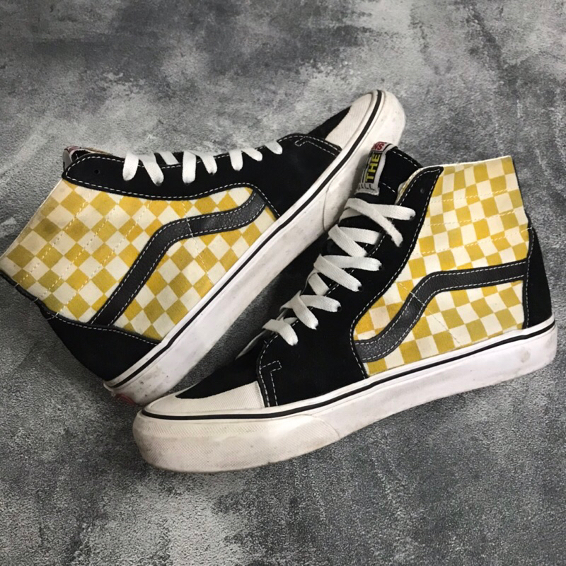 Vans SK8 Hi 138 Decon SF Yellow Black