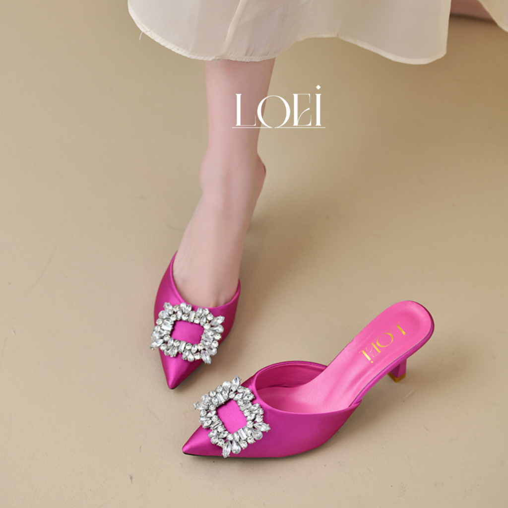 High Heels 455 Sepatu Kondangan Pesta Sendal Hak Tinggi Wanita Kekinian Terbaru