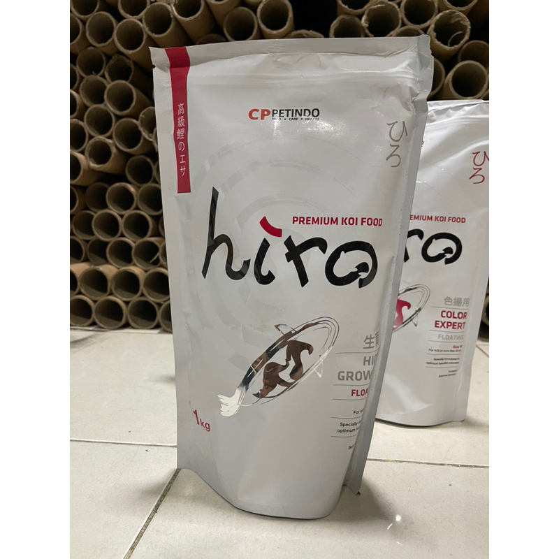 PAKAN IKAN PREMIUM KOI FOOD HIRO  color growth enhancer HOKKY FISHFOOD