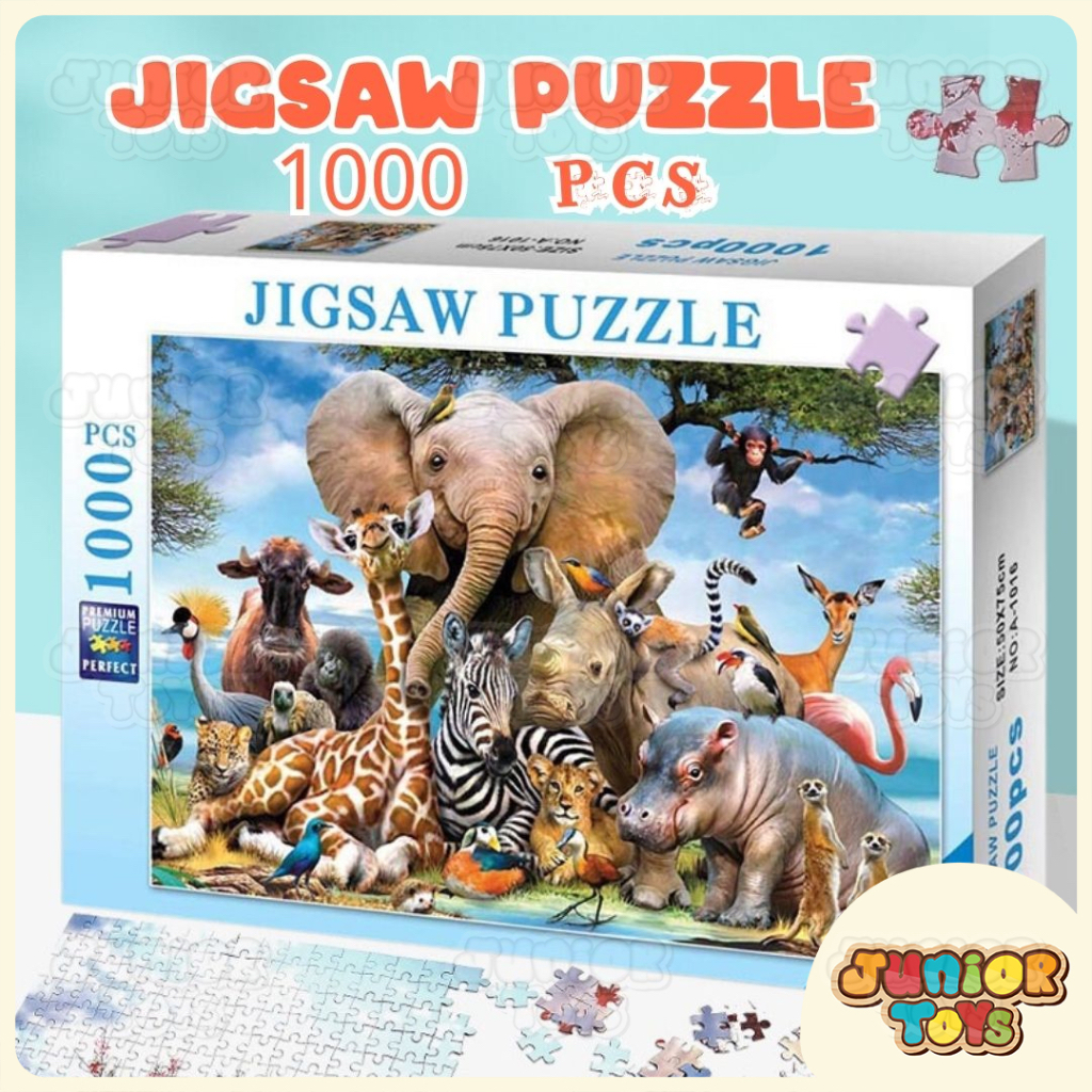 Puzzle 1000 Pcs Dewasa Jigsaw Besar