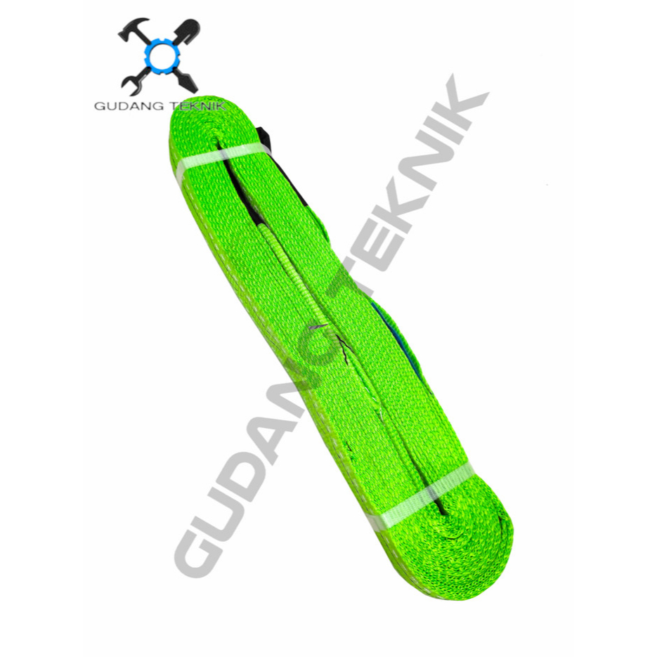 Tali Webbing Sling 2T x 6M 8M 2&quot; BENZ / Tali Angkat Barang 2 Ton 6 8 Meter Tali Webing Seling Sling 2Tx6M 2Tx8M BENZ
