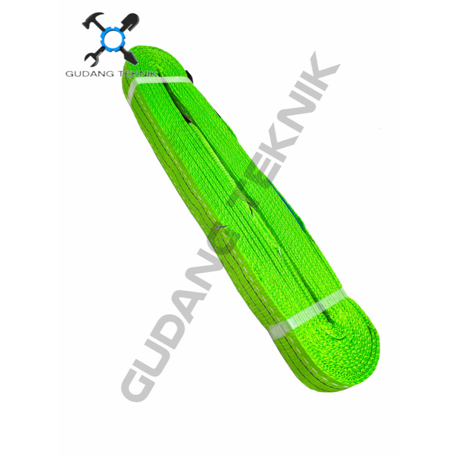 Tali Webbing Sling 2T x 6M 8M 2&quot; BENZ / Tali Angkat Barang 2 Ton 6 8 Meter Tali Webing Seling Sling 2Tx6M 2Tx8M BENZ