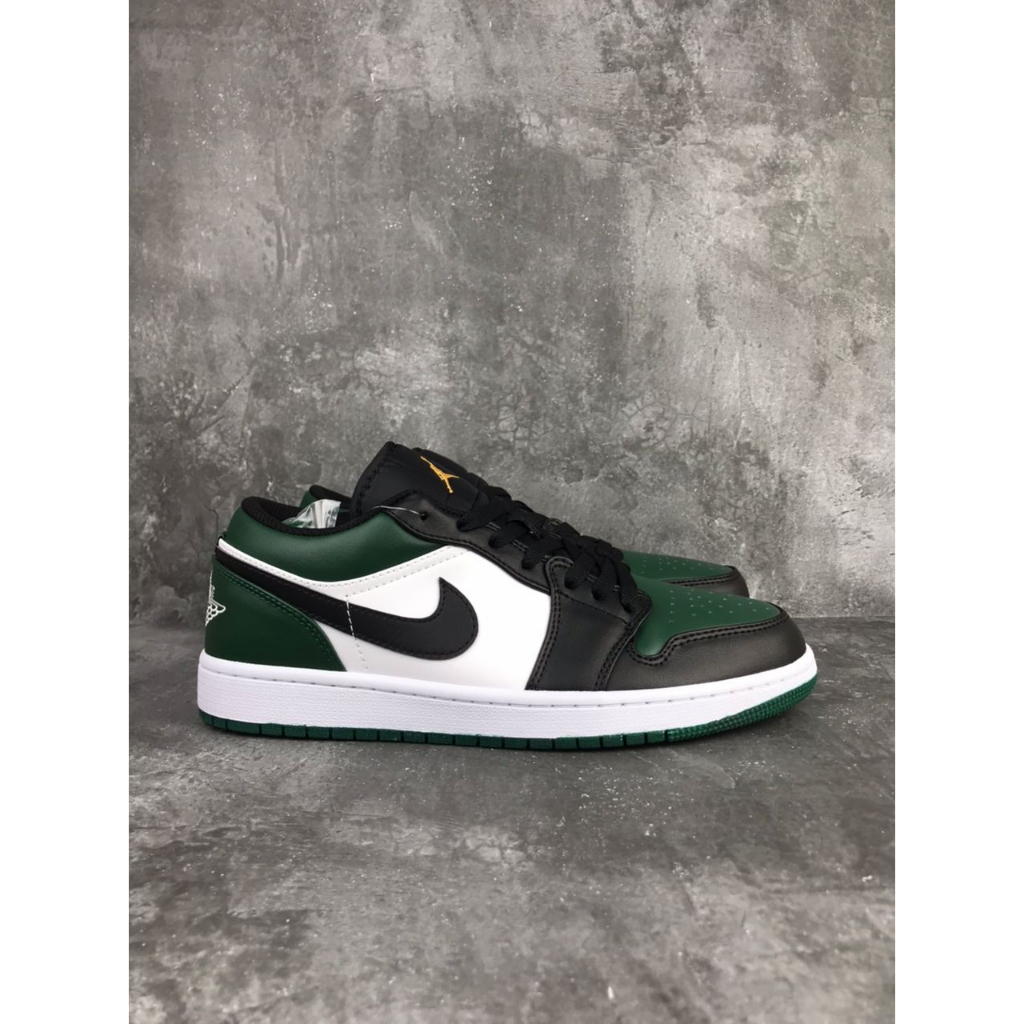 Air Jordan 1 Low Green toe, 100% Real Pic.