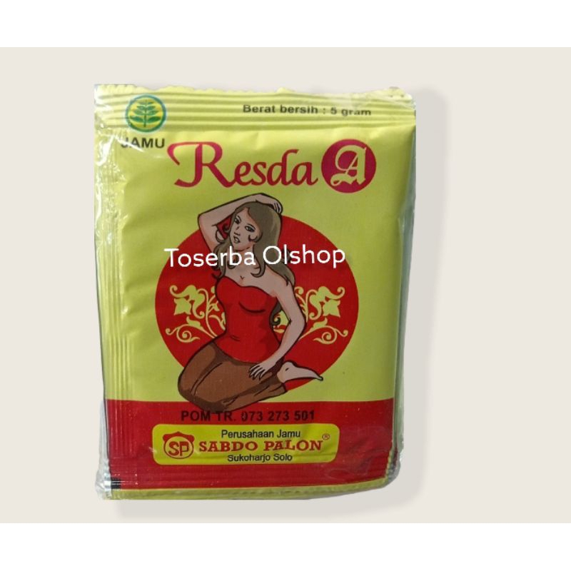 

Jamu Resda (untuk gatal gatal) sabdo palon (10 sachet)