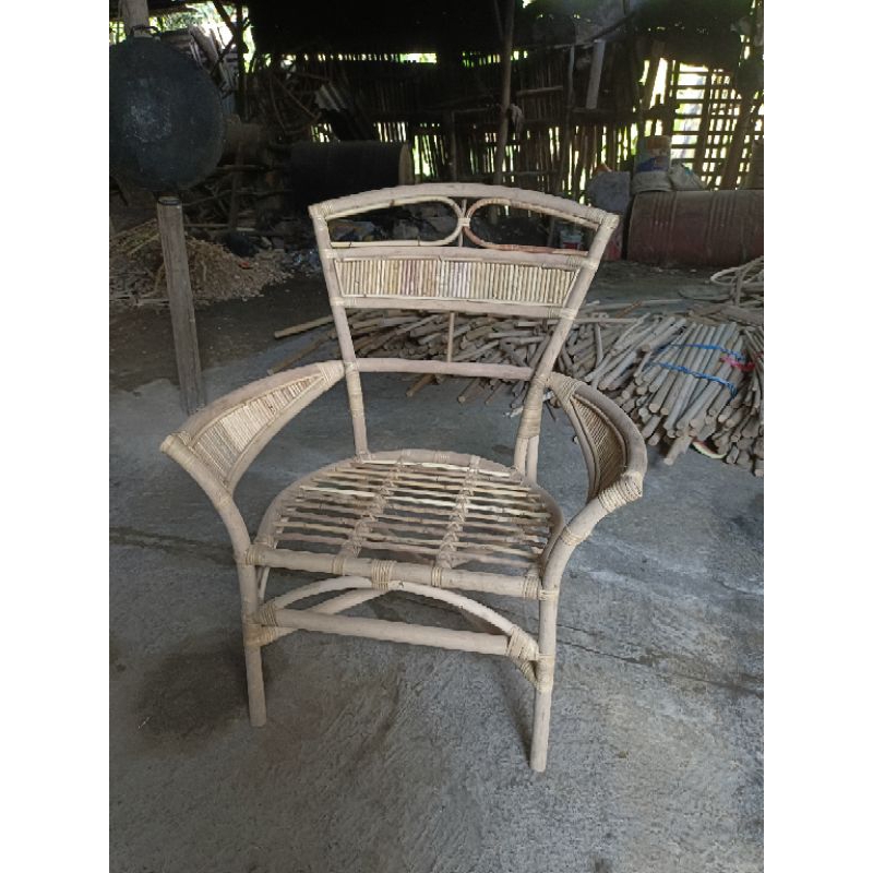 kursi rotan depan rumah kursi rotan asli