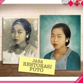Jasa Perbaikan Foto Rusak / Restorasi Foto Jadul