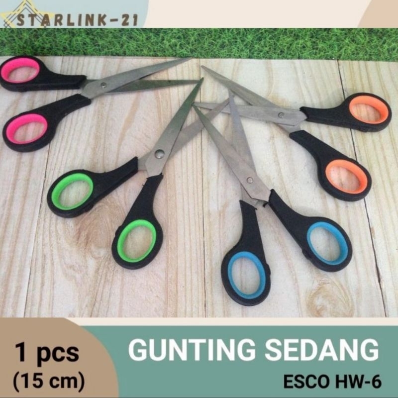 

GUNTING Stainless Steel Warna Warni l Gunting Multifungsi 6 inch