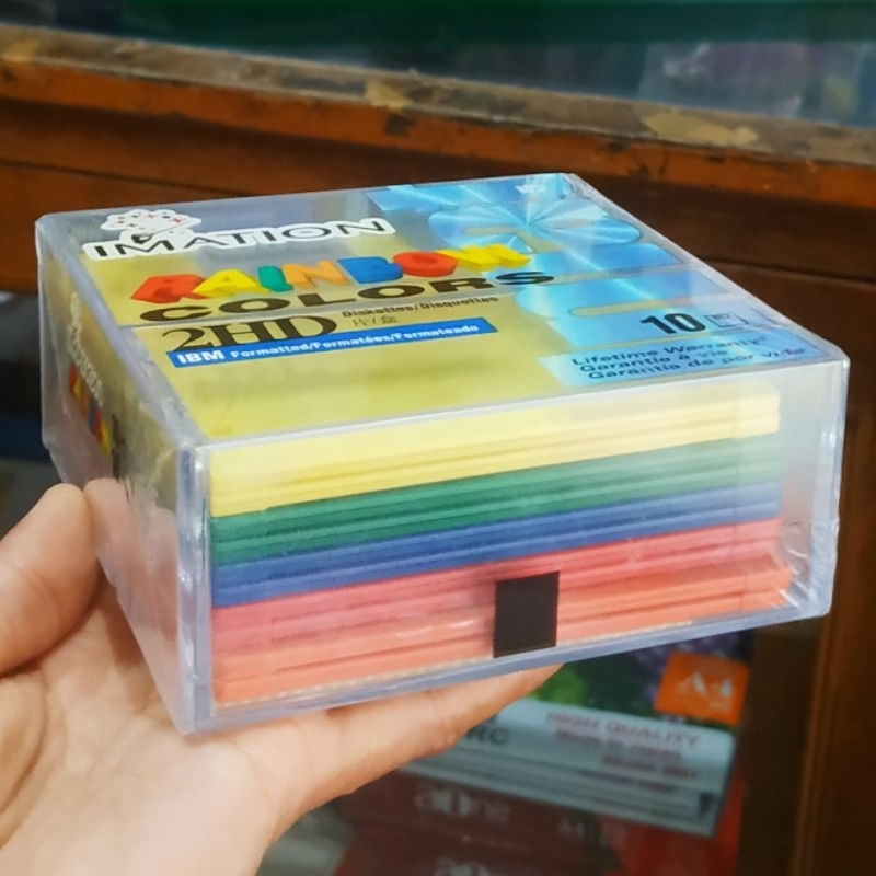 Disket floppy disk imation ORIGINAL  (color) 2HD 1.44MB