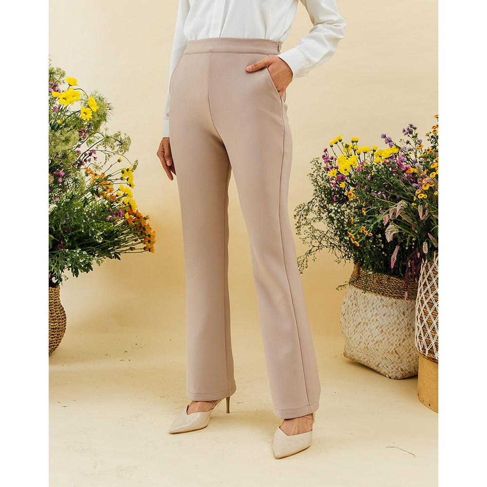 terlaris geulis.id lizza pants / celana cutbray (3 warna) bottom
