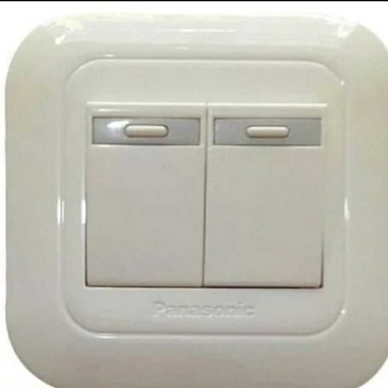 Panasonic Saklar Double IB Putih