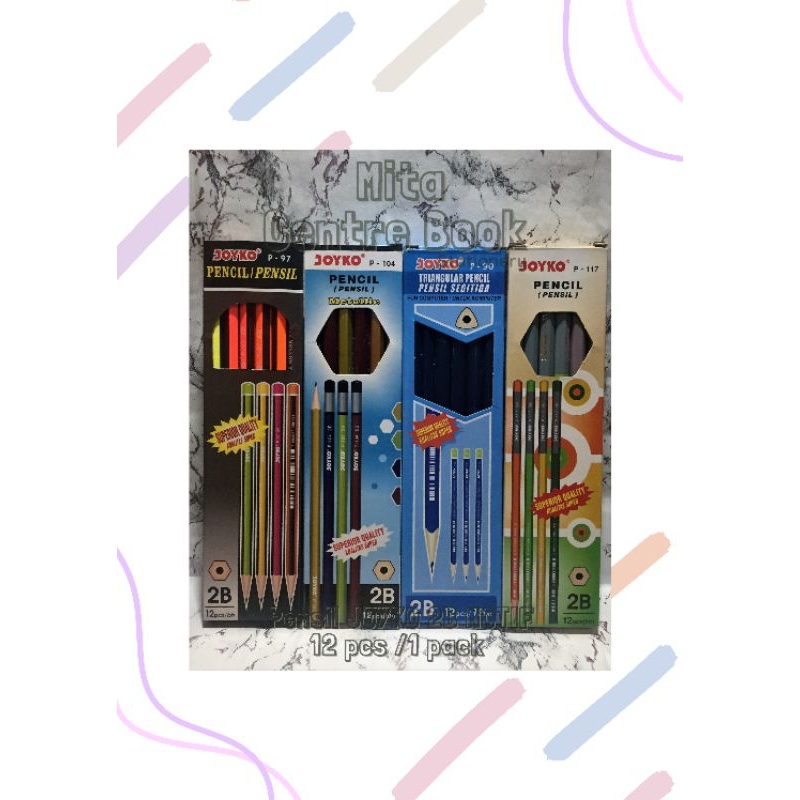 

Pensil Joyko 2b motif (1PACK) isi 12pcs