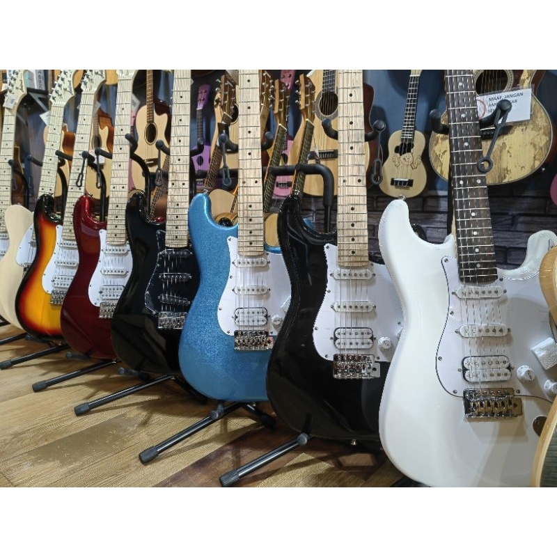 Gitar AriaProII STG004 HSS split coil