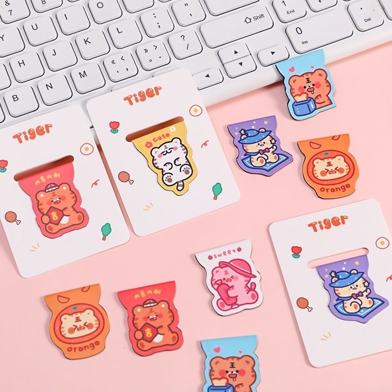 

Pembatas Buku Magnet Karakter Lucu Bookmark Magnetic Penanda Samping Buku