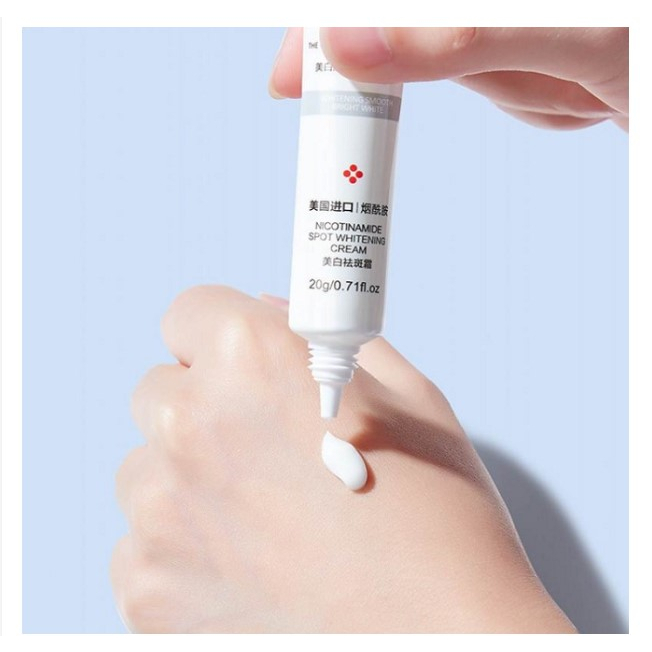 Pemutih Wajah Penghilang Kerutan Bintik Noda Hitam Anti Penuaan Youbuy Cream Whitening Brighten Creams 20g