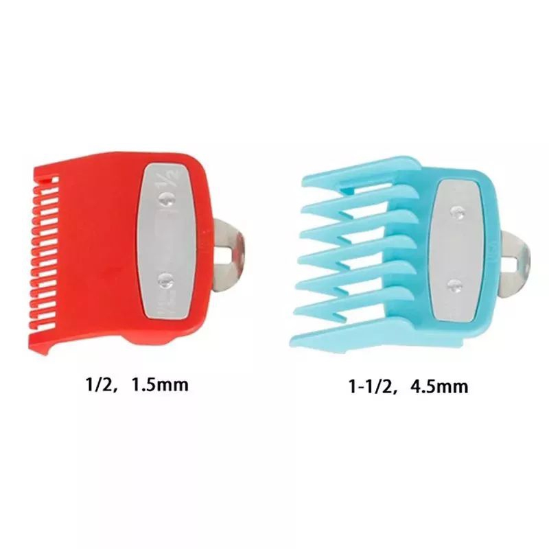 sepatu clipper set 2 pcs 0,5 dan 1,5 comb guard alas potong rambut