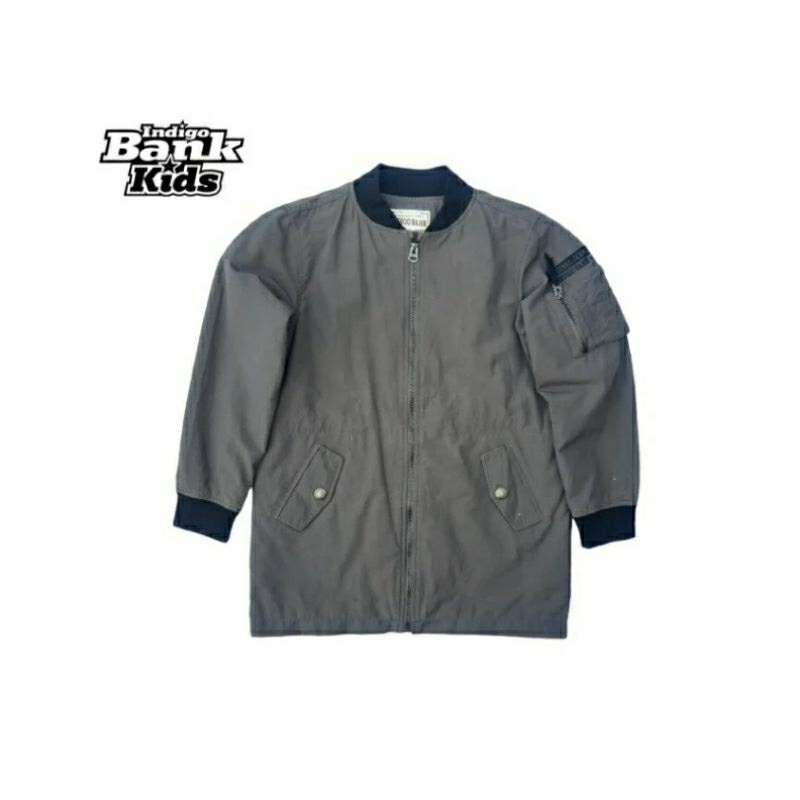 PRELOV JACKET BOMBER ANAK BRAND INDIGO BANK KIDS