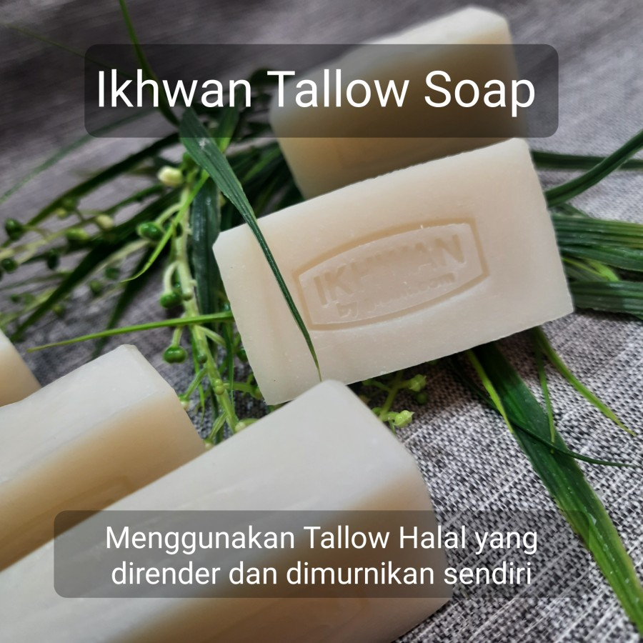 Halal Tallow Soap with Lavender Essensial Oil Sabun Tallow