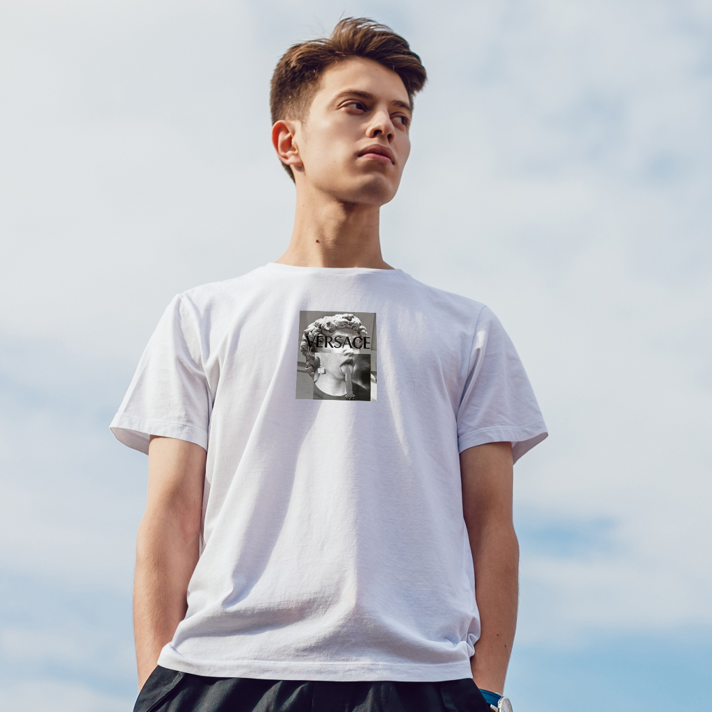 BIGBEN Apparel | Kaos Distro Pria Wanita Gambar VERSACE