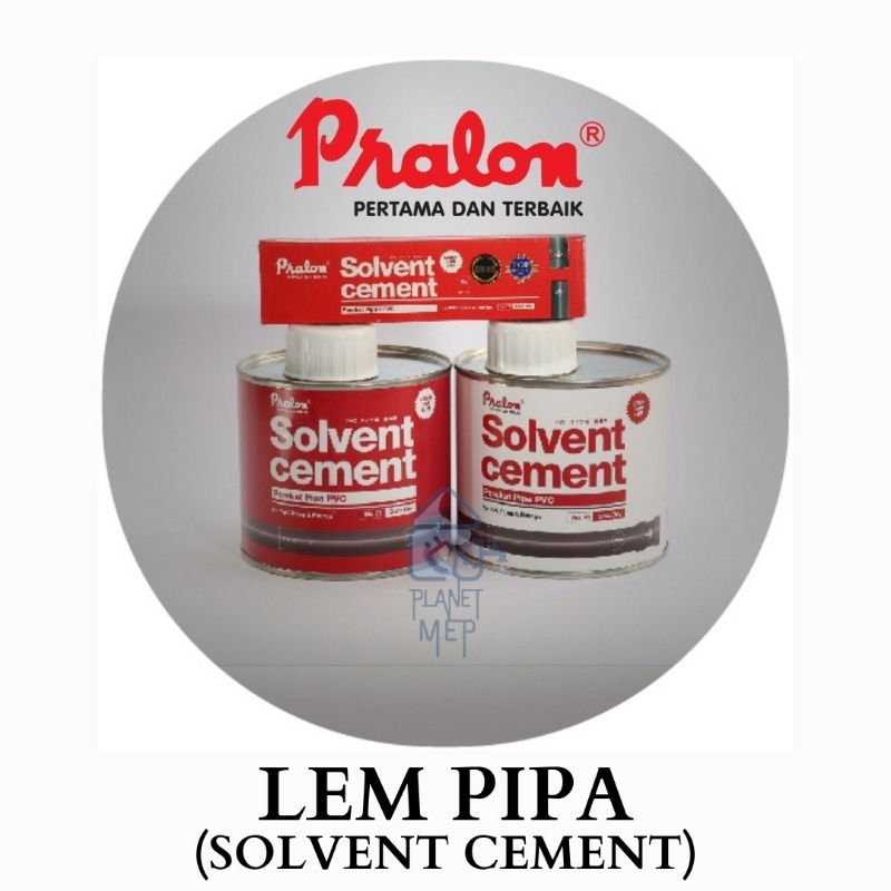 

LEM PRALON uPVC TUBE 50 GR / KALENG 400 GR QUICK DRY