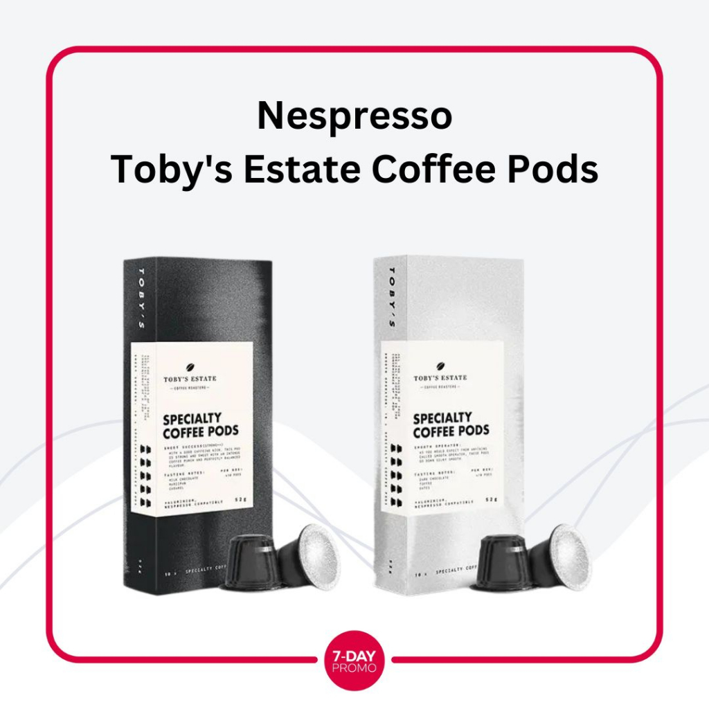 Nespresso Toby's Estate Specialty Coffee Pods Kopi Kapsul