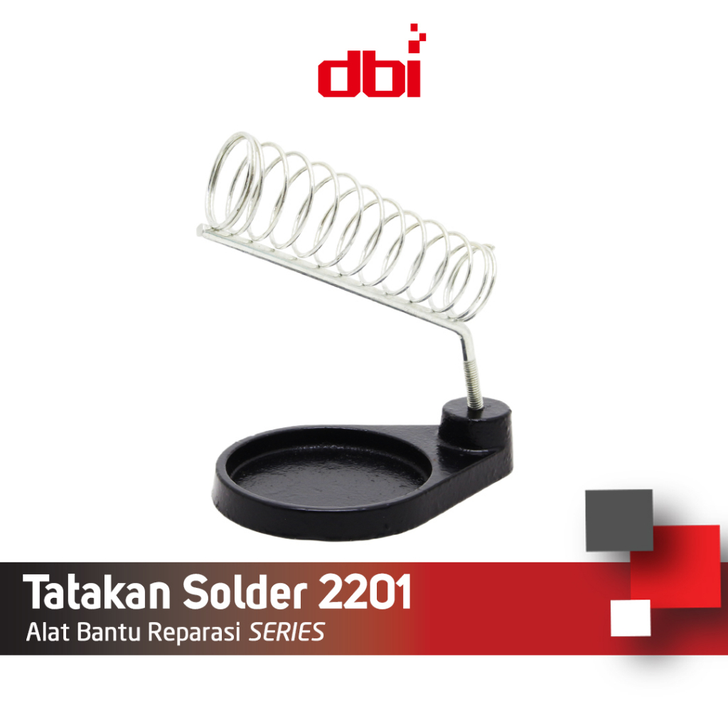 Stand Solder Dudukan Solder Tatakan Solder Tempat Solder Spiral 3IN1