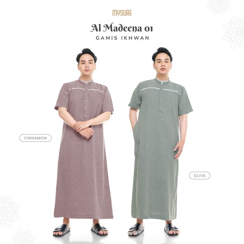 Al Madeena Gamis Ikhwan 01 Mysure / Baju Koko Mysure / Koko Gamis