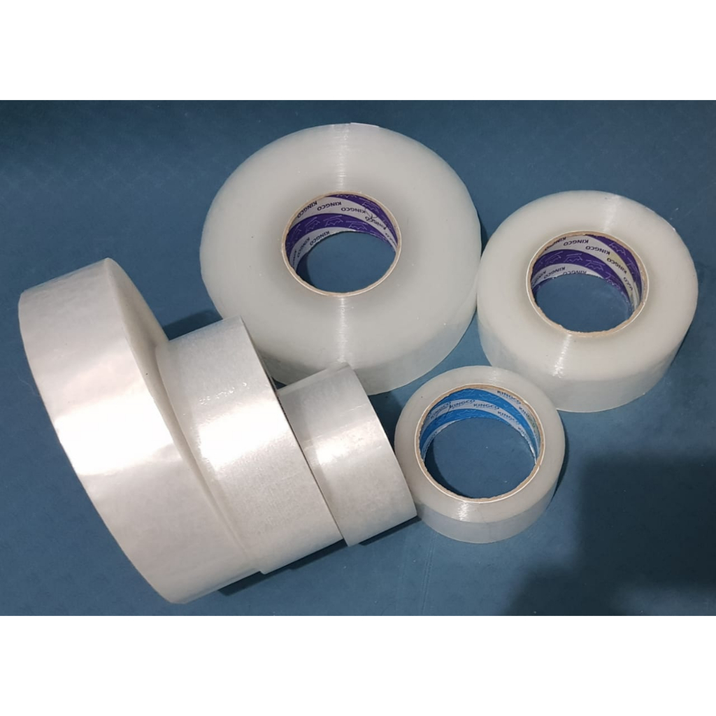

Lakban OPP Tape Bening 45mm x 90 yard / 48mm x 250m / 45mm x 500m / Isolasi Bening / Selotip Transparan