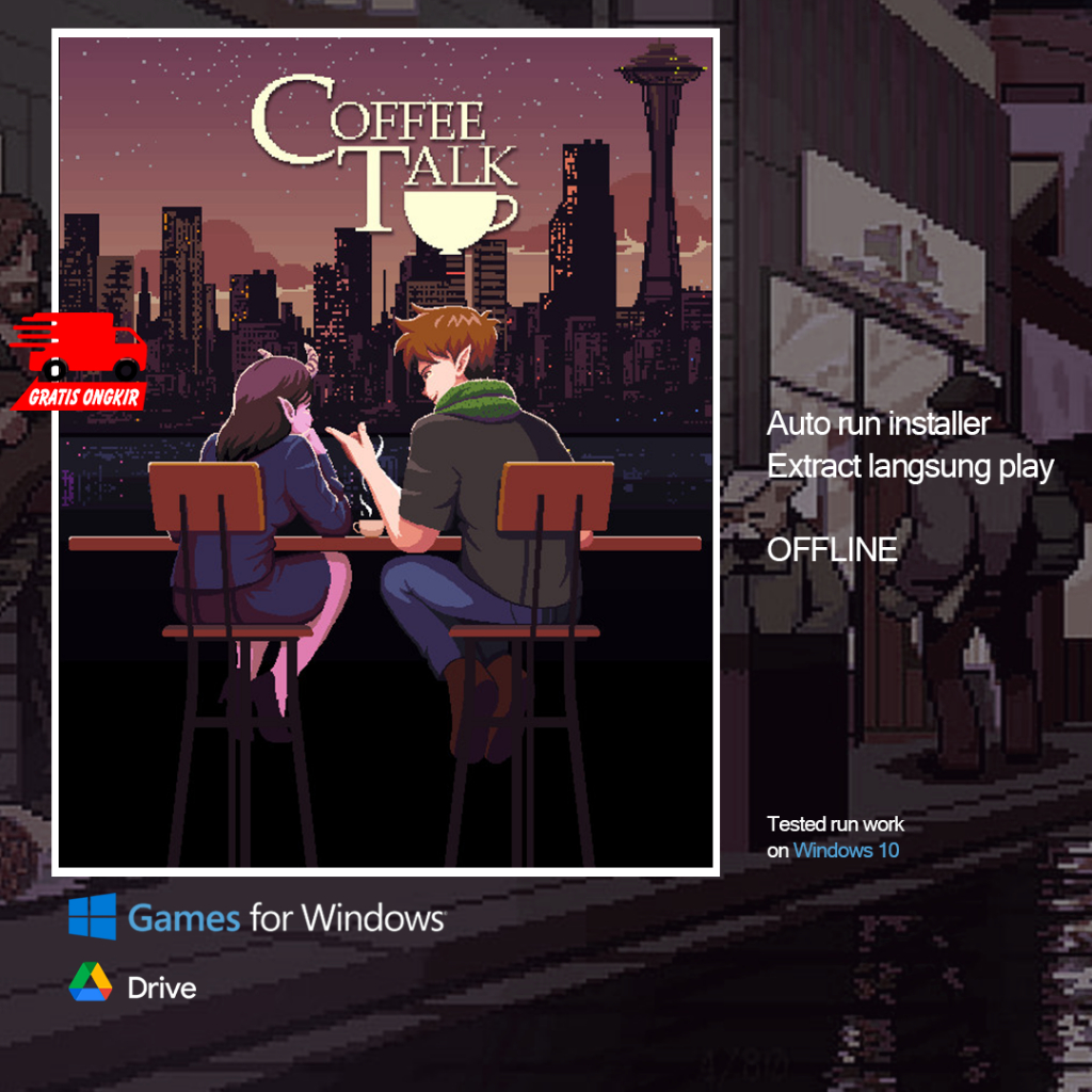 Coffee Talk - Game PC Adventure Visual Novel
