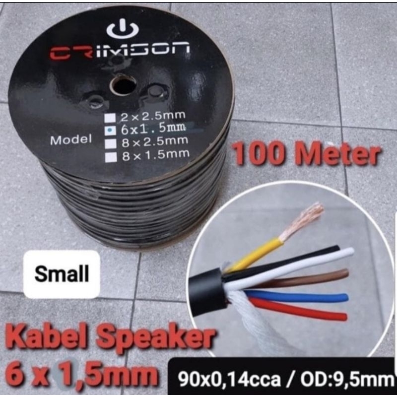 Kabel Speaker isi 6 Crimson 6x1,5mm