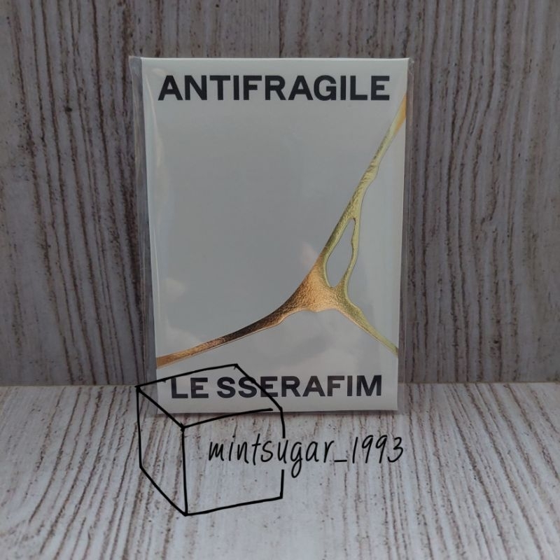 [ READY STOCK SEALED ] LE SSERAFIM - 2nd Mini Album [ ANTIFRAGILE ] ( Weverse Albums Ver ) wv ver.