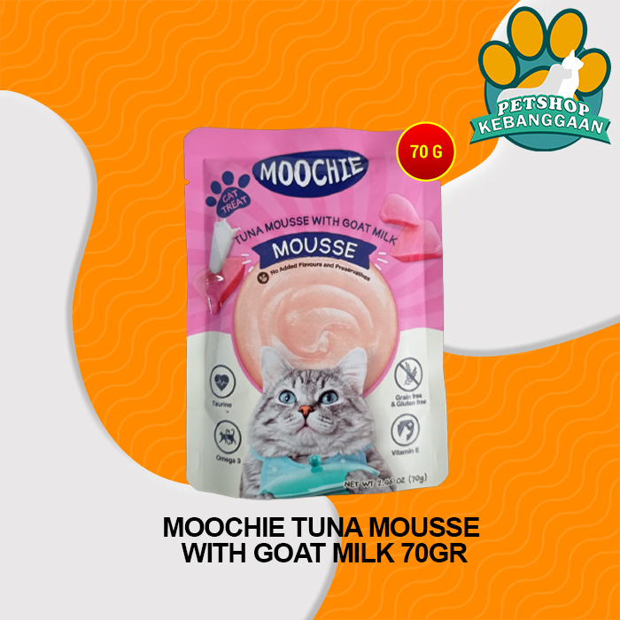 Makanan Basah Kucing Moochie Wet Food Pouch Sachet 70 Gram