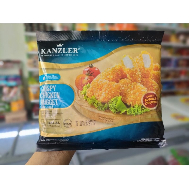 

Kanzler Nugget Crispy 120gr