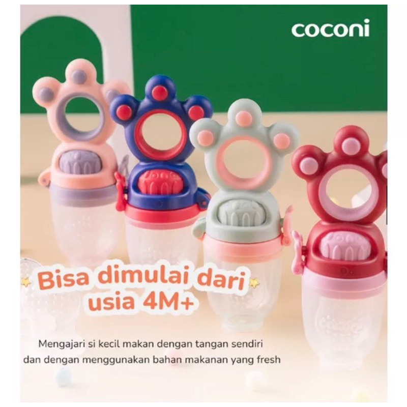 Coconi Baby Twist Fruit &amp; Food Feeder Dot Empeng Buah Bayi