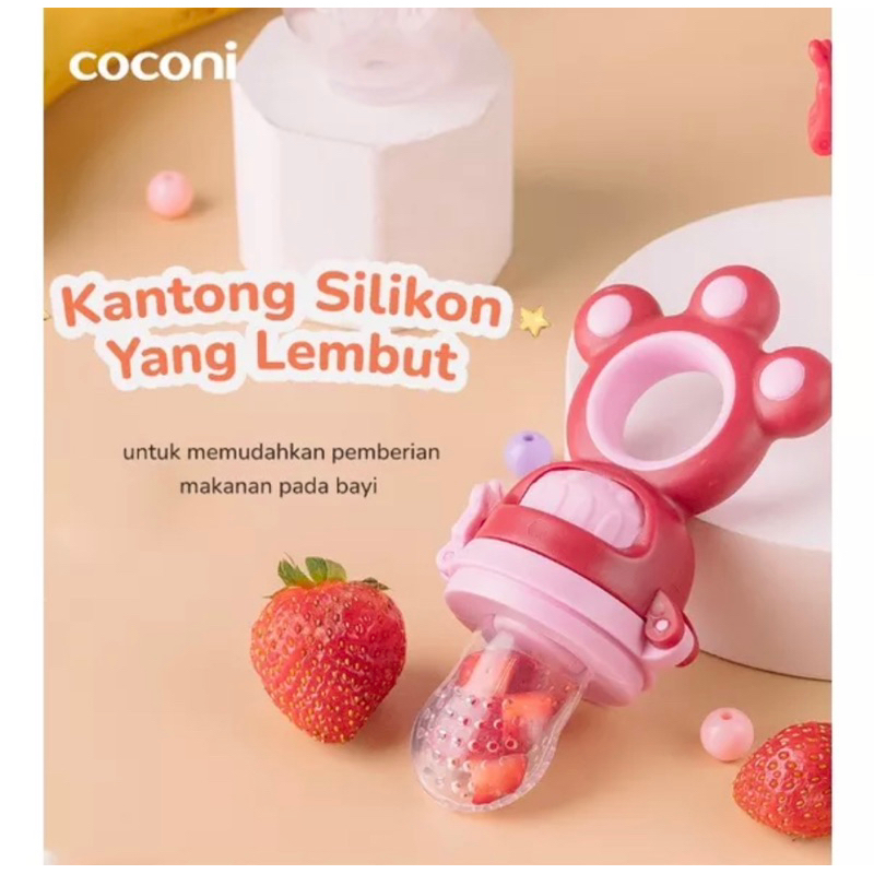 Coconi Baby Twist Fruit &amp; Food Feeder Dot Empeng Buah Bayi