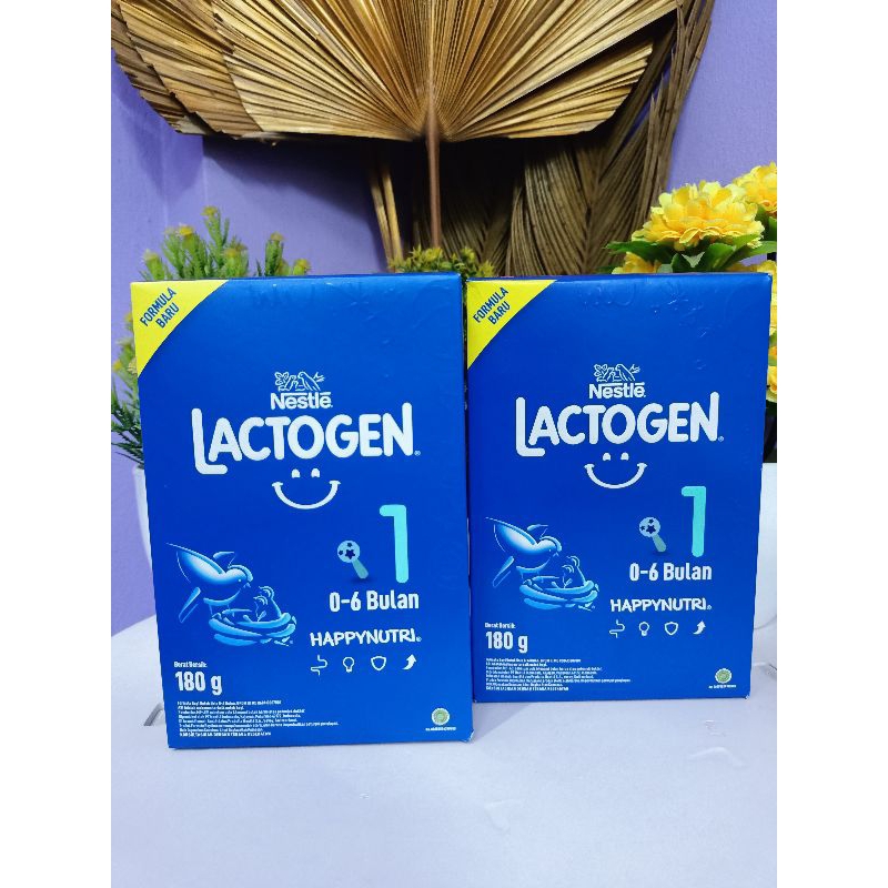 NESTLE Lactogen 1 Susu Formula 0-6 Bulan 180 gram