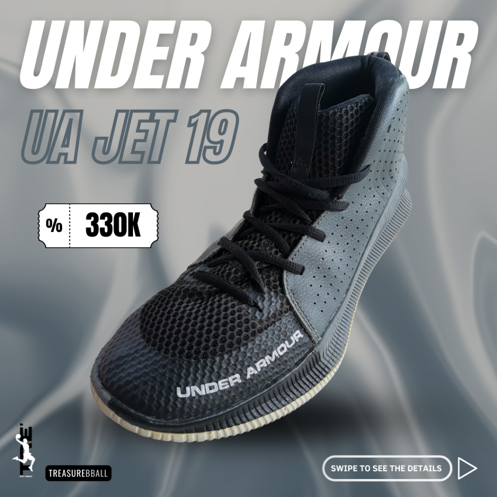 Sepatu Basket Under Armour UA Jet 2019 Original Second